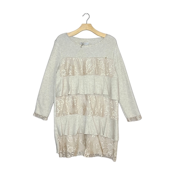 Rinascimento Bicolor Polyester Long Dress